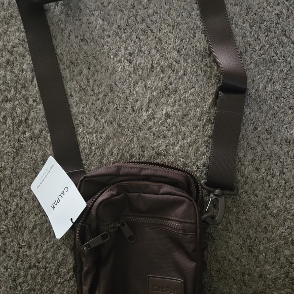 Calpak Chocolate Brown Belt Bag - Picture 4 of 4